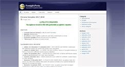 Desktop Screenshot of famigliaperta.it